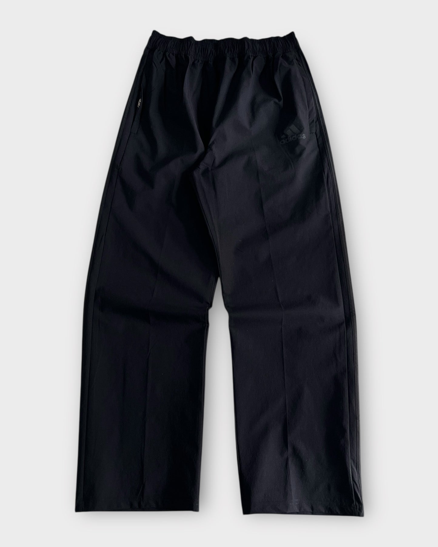 Baggy 3 Stripes Track Pant - Full Black