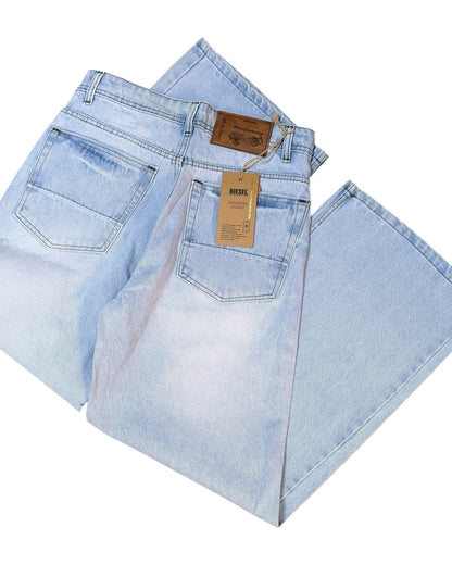 Ice Arctic Blue Wide Fit Jeans