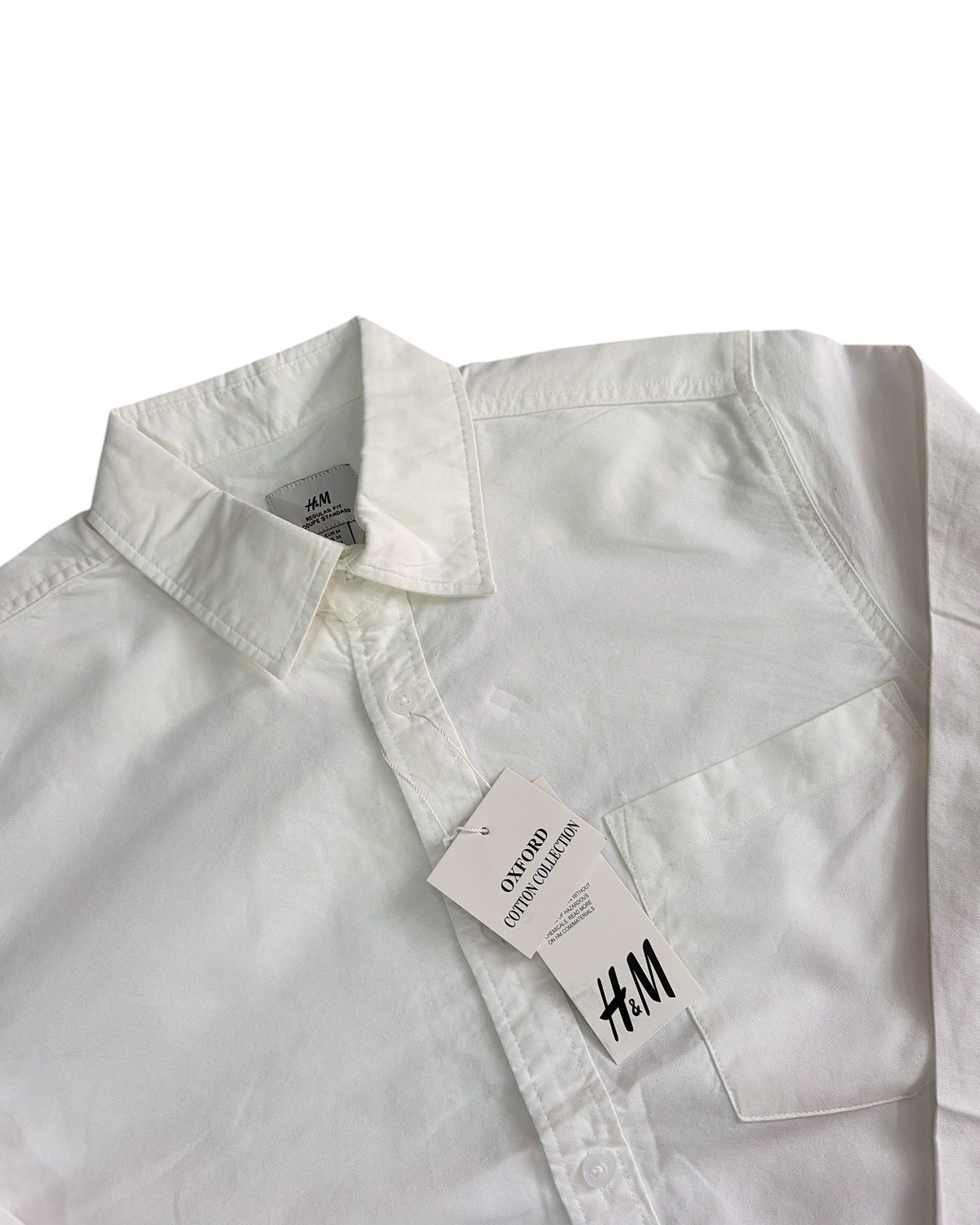 Oxford Regular Fit Shirt - Pure White
