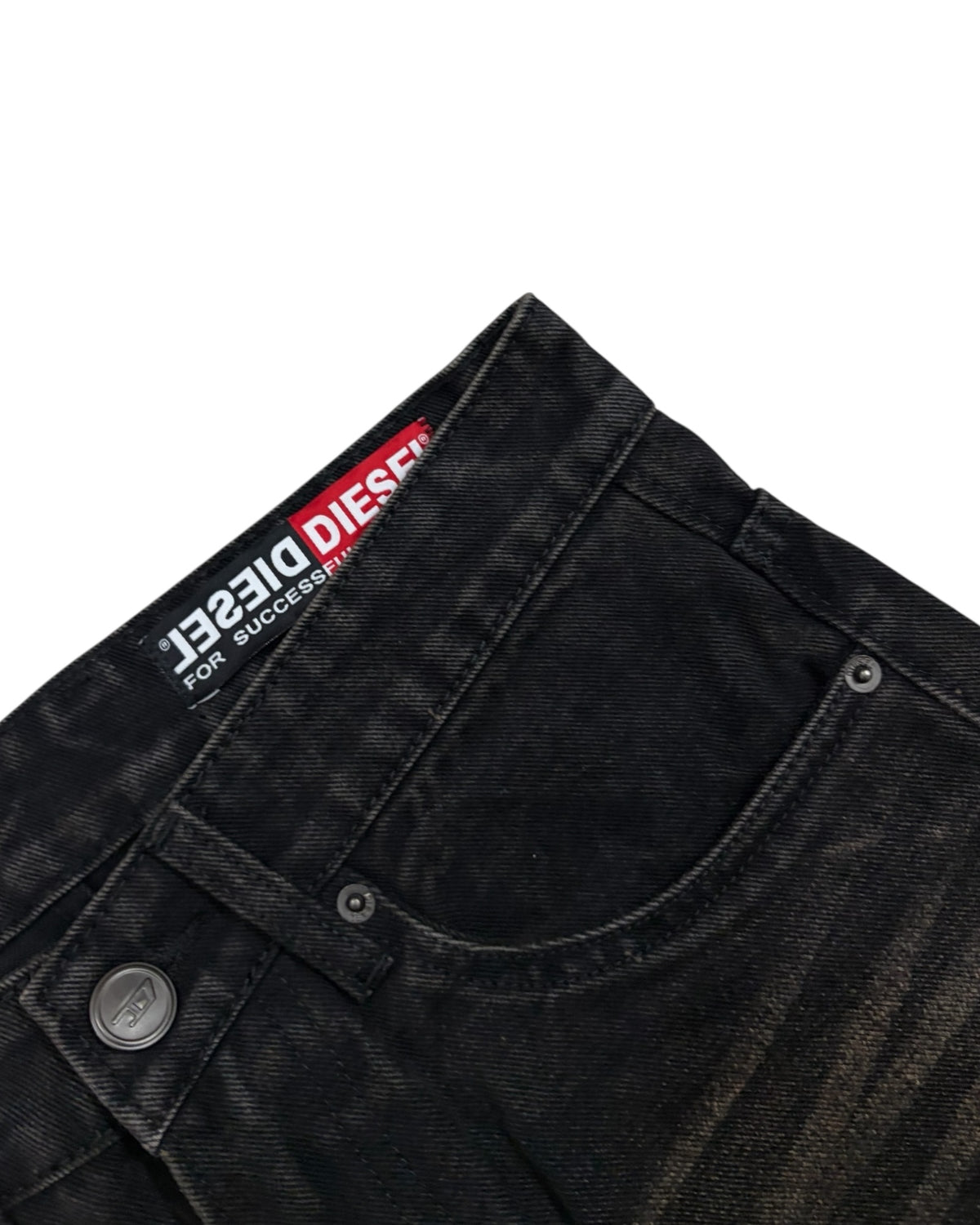 Dusty Black Baggy Wide Fit Jeans