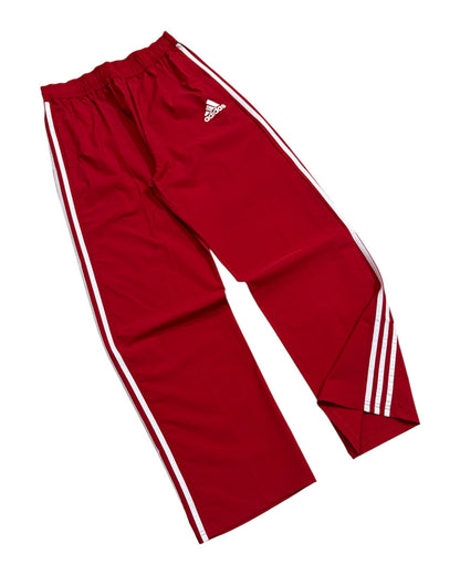 Relaxed Straight Stripes Track Pant - Red White
