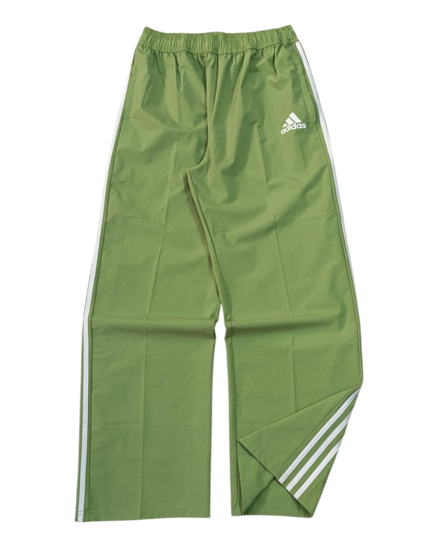 Relaxed Baggy Stripes Track Pant - Mint Green