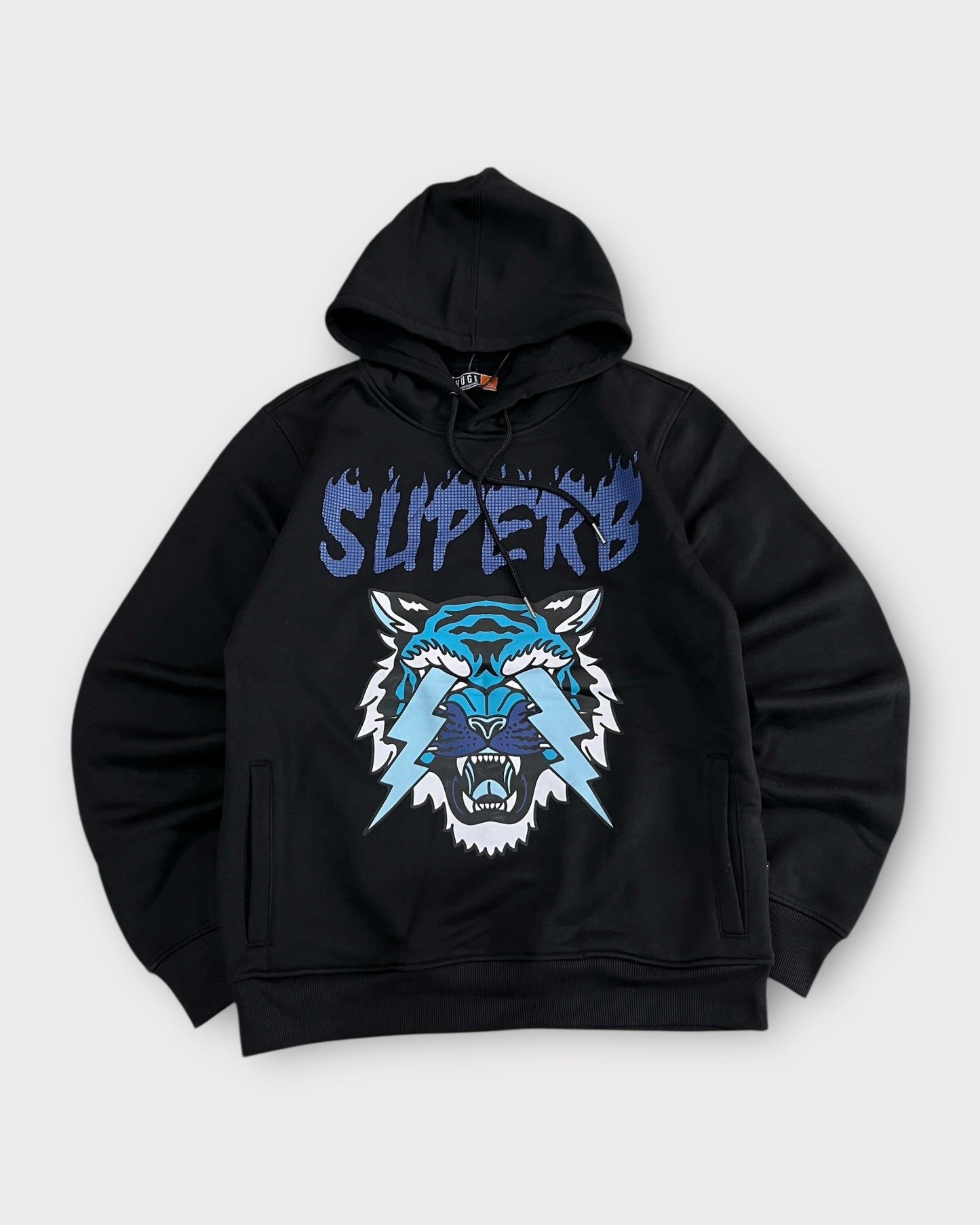 Regular Fit 310 GSM Cozy Hoodie - Black