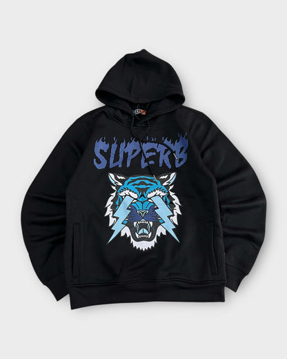 Regular Fit 310 GSM Cozy Hoodie - Black