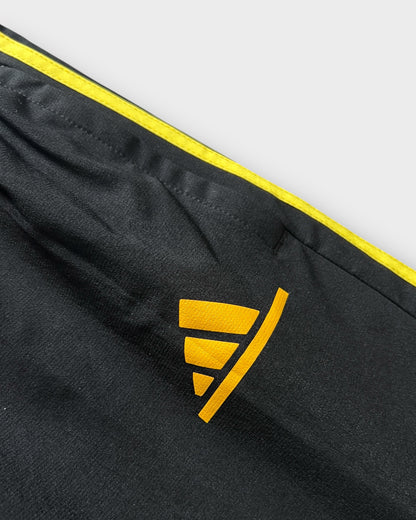 Baggy 3 Stripes Track Pant - Black/Yellow