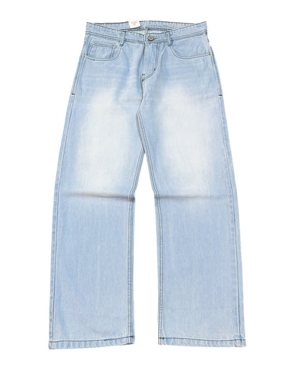 Ice Blue Straight Fit Jeans