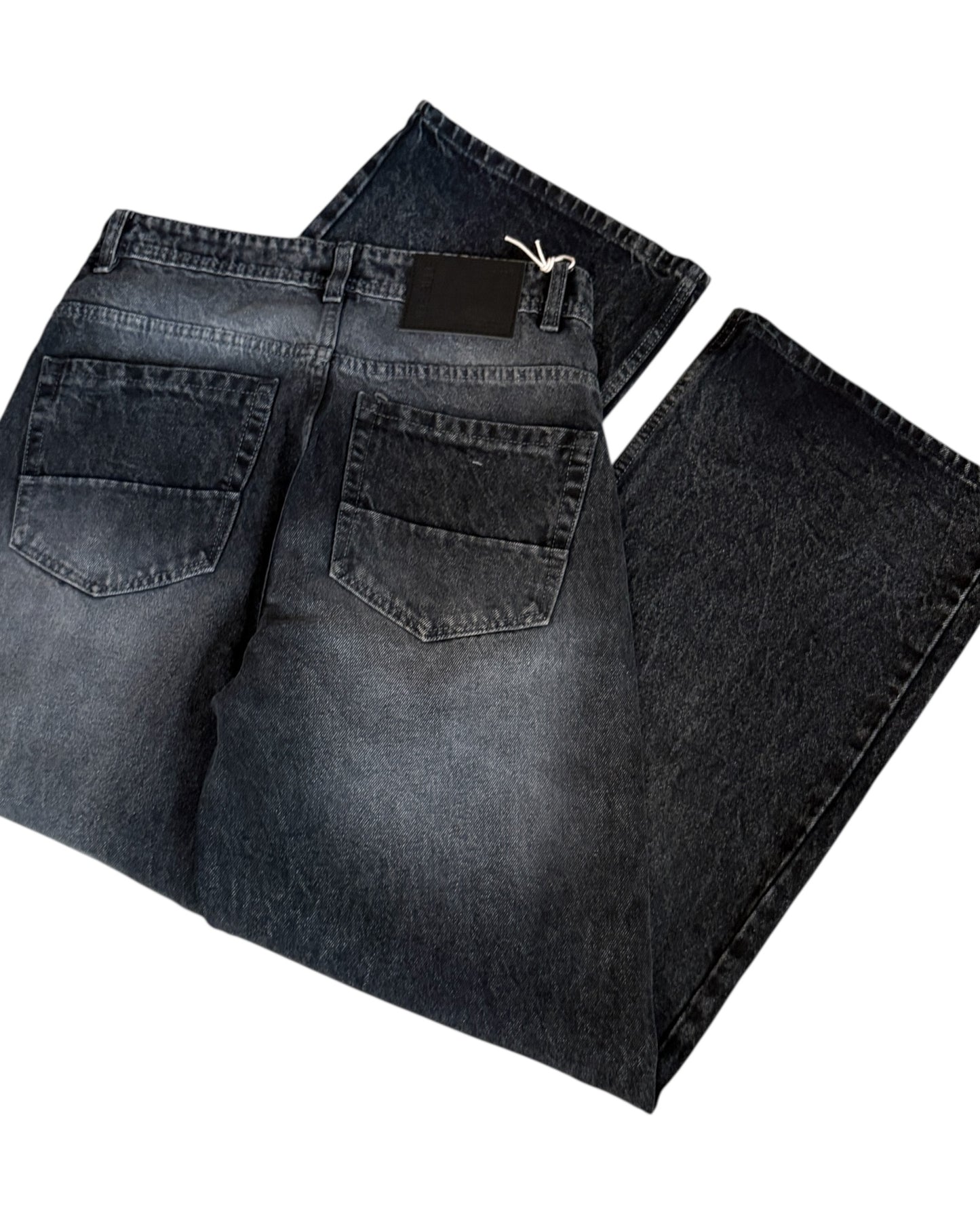 Onyx Mist Black Wide Fit Jeans
