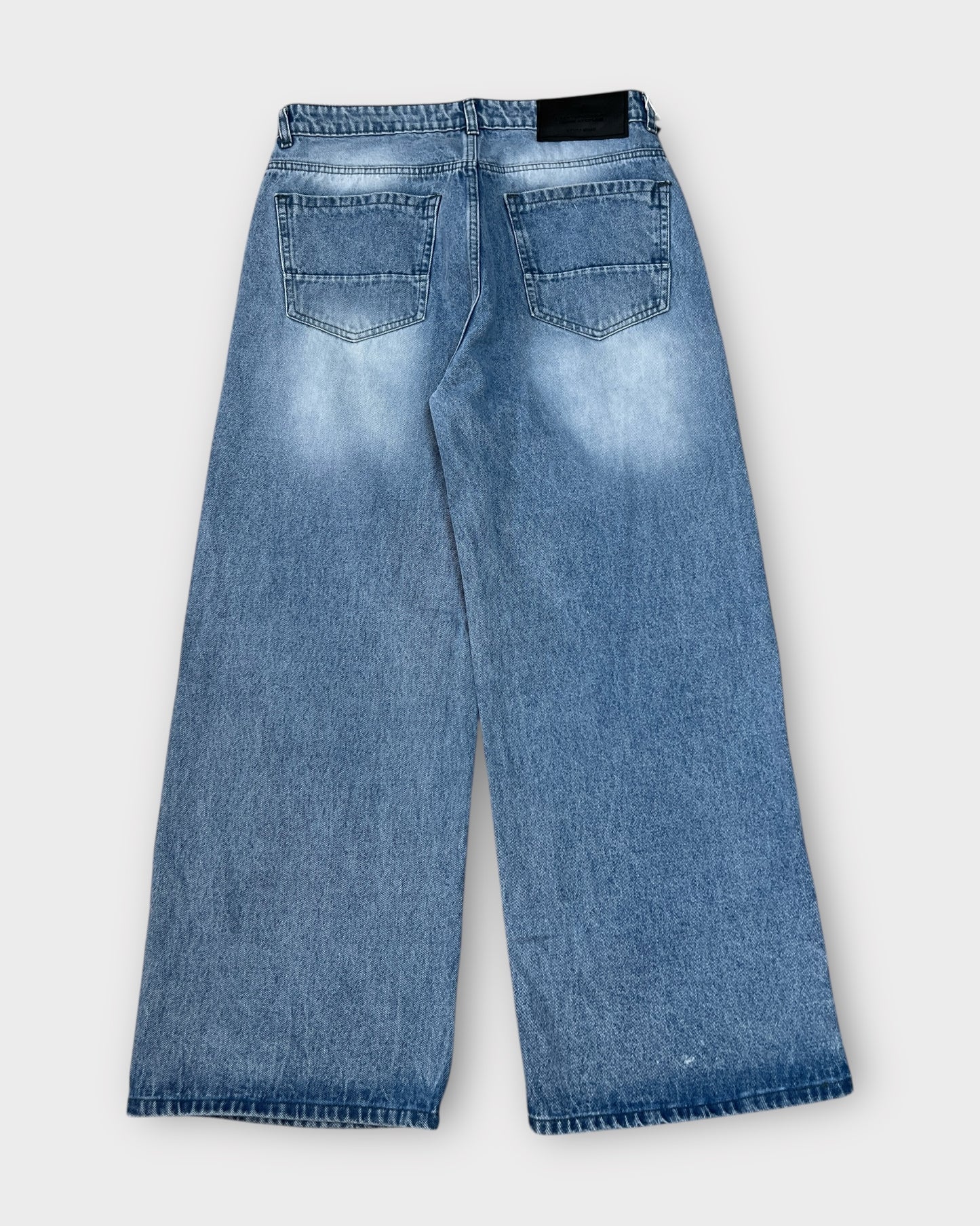 Frost Fade Wide Leg Denim