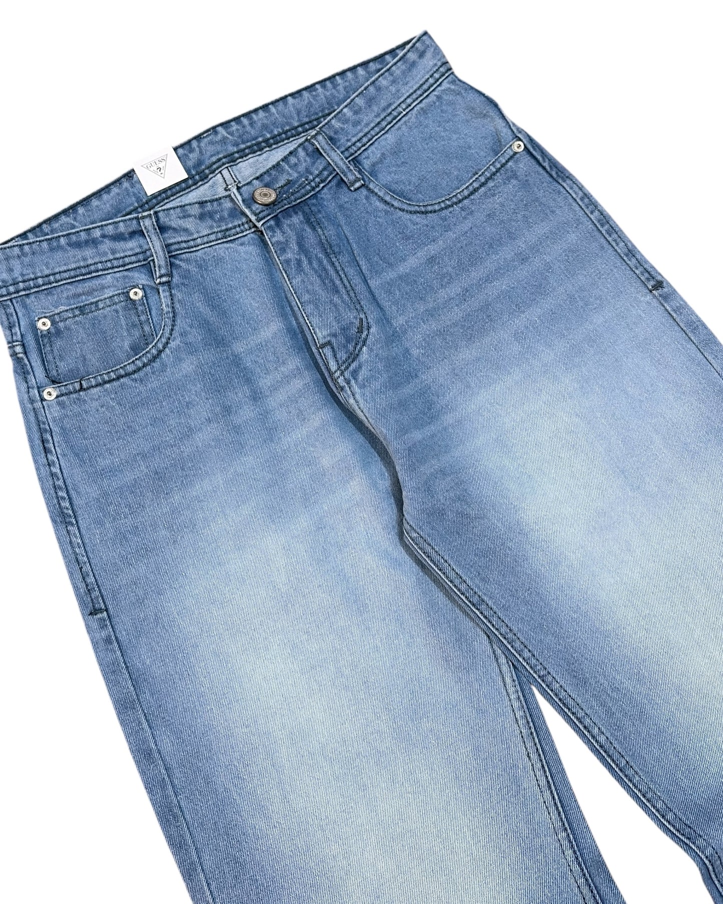Light Blue Straight Fit Jeans