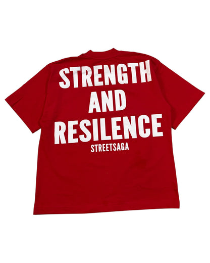 Oversized Baggy T-shirt - Red