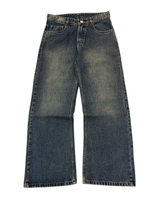 Dark Vintage Wash Wide Fit Jeans