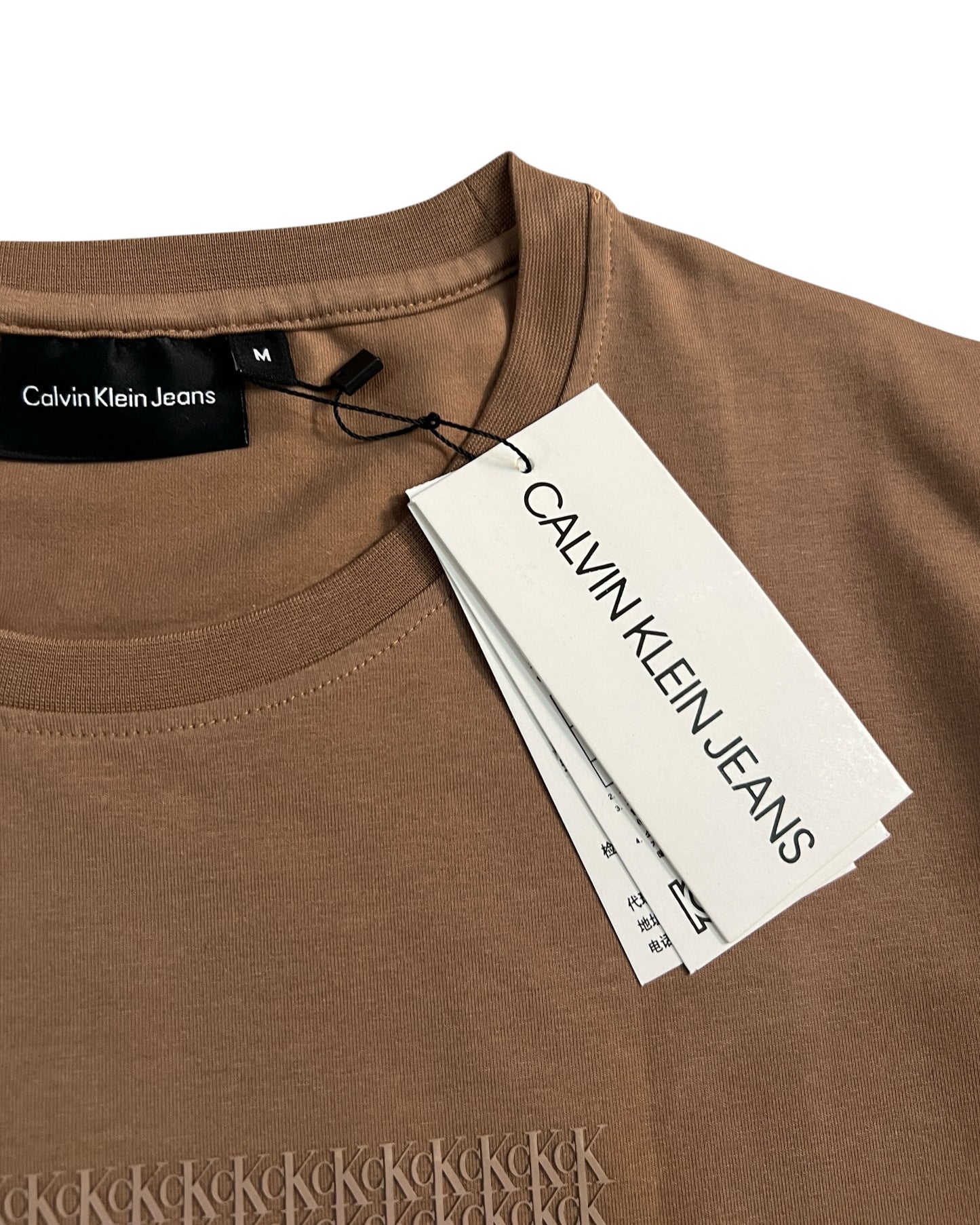 Brown Signature Logo T-shirt