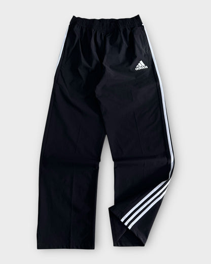 Baggy 3 Stripes Track Pant - Black/White