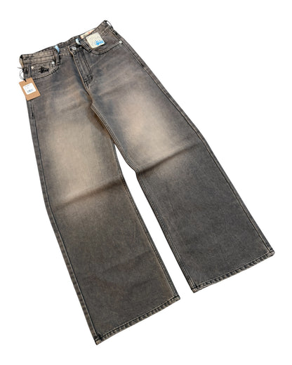 "Latest Release" STUSSY Super Wide Baggy Denim - Tinted Grey