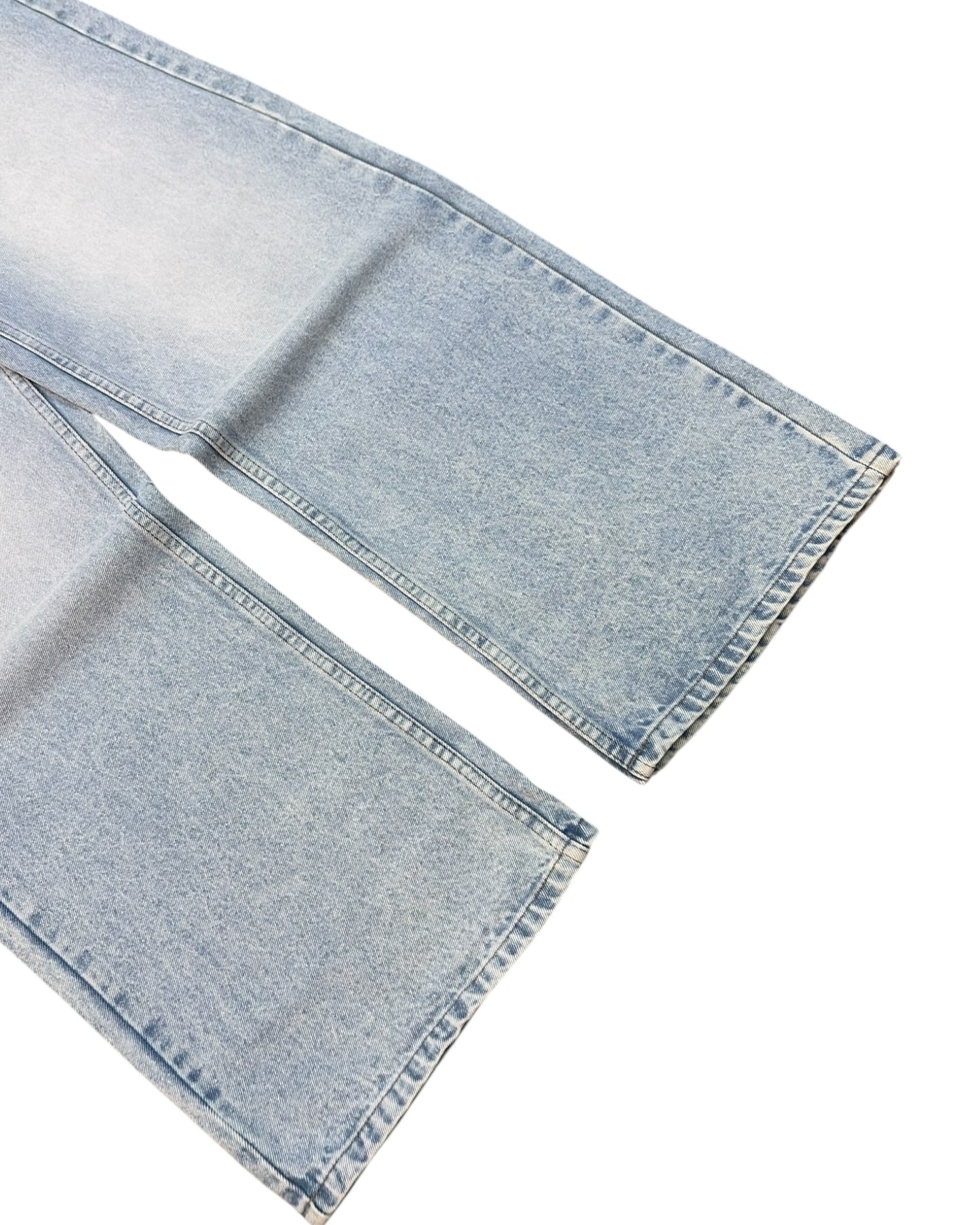 Stone Wash Blue Super Baggy Fit Jeans