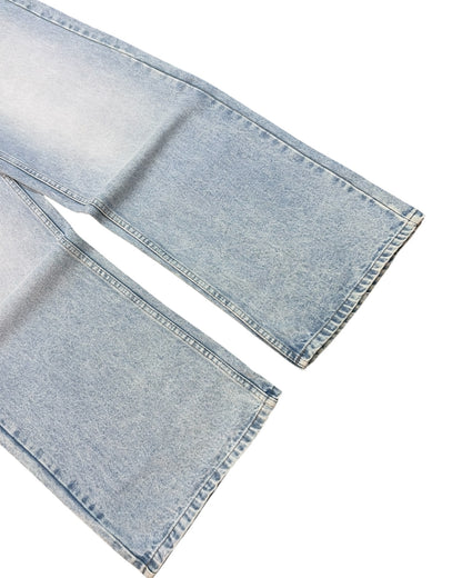 Stone Wash Blue Super Baggy Fit Jeans