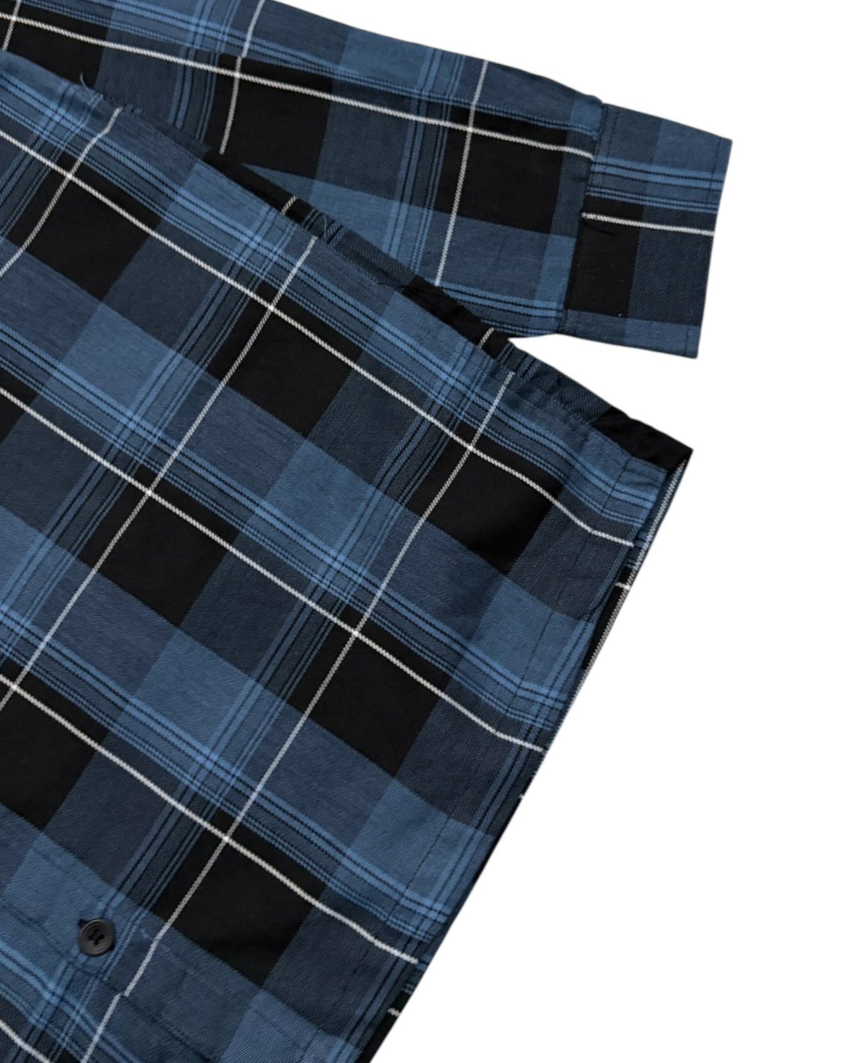 Blue Savage Base Boxy Check Shirt