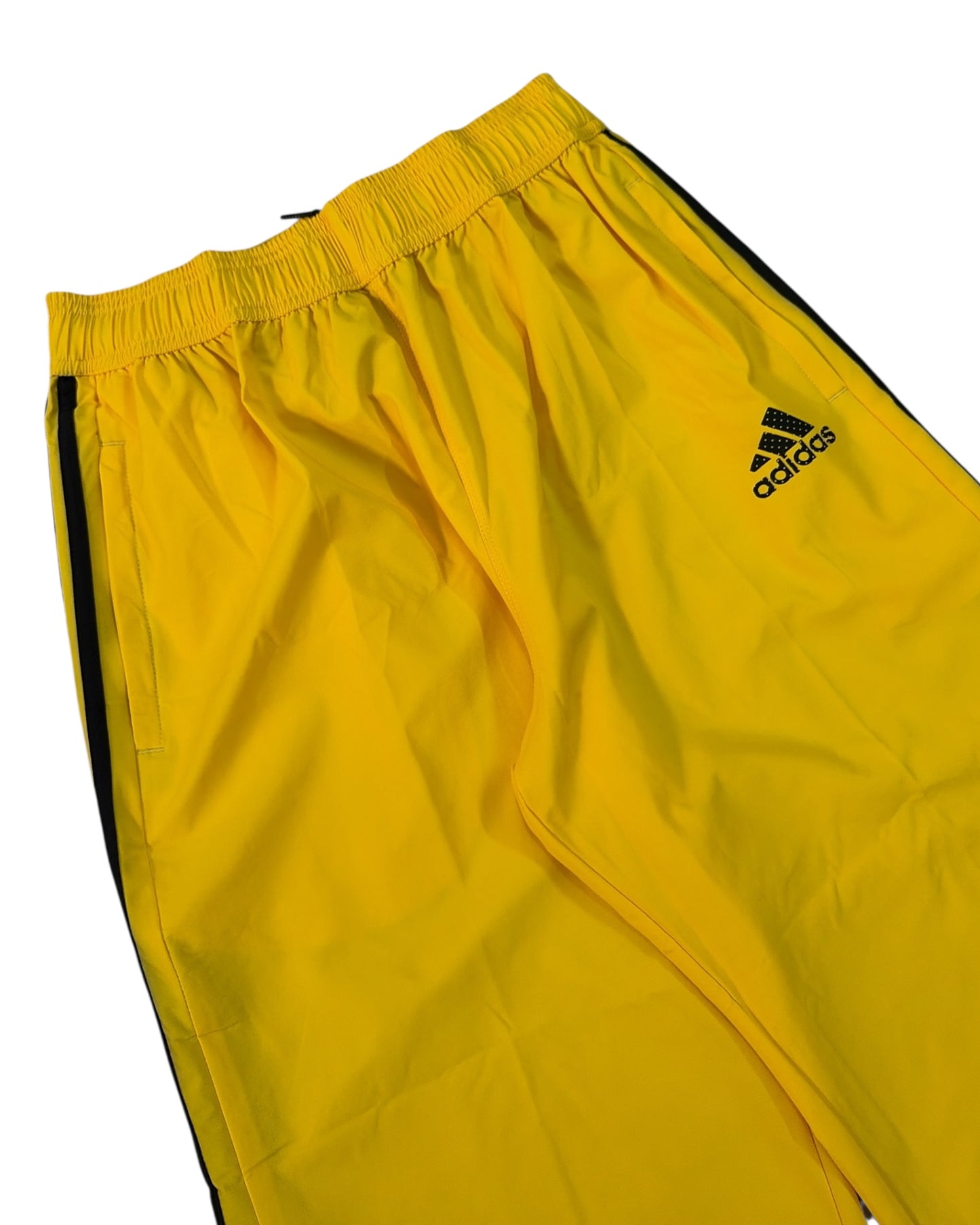 Relaxed Baggy Stripes Track Pant - Yellow