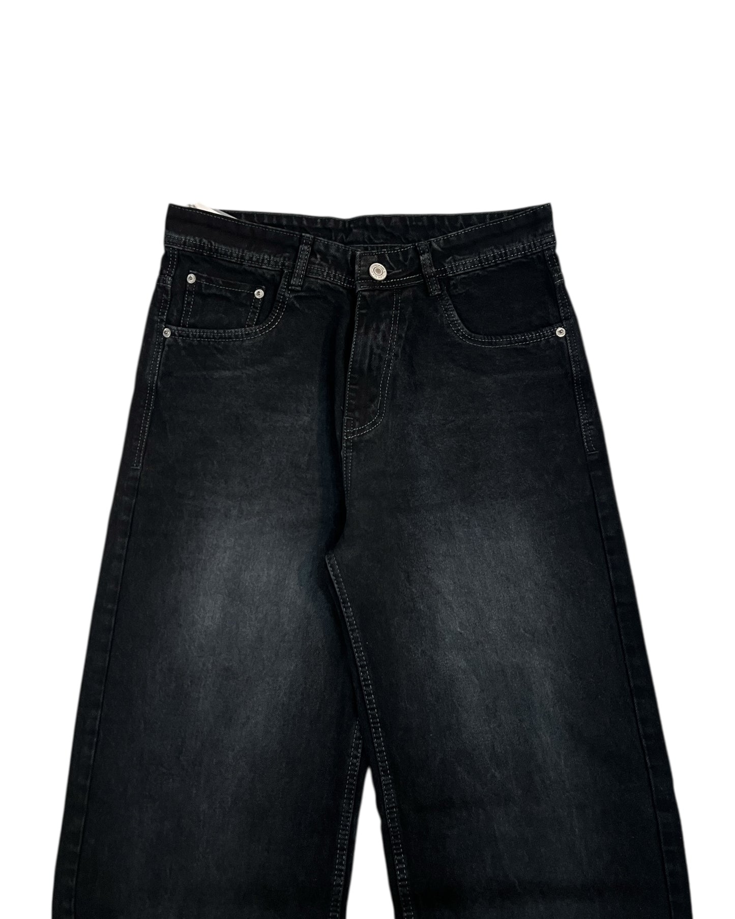 Nior Dark Wash Wide Fit Denim