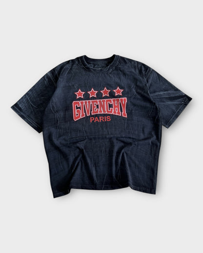 Washed Graphic T-shirt - Charcoal Black