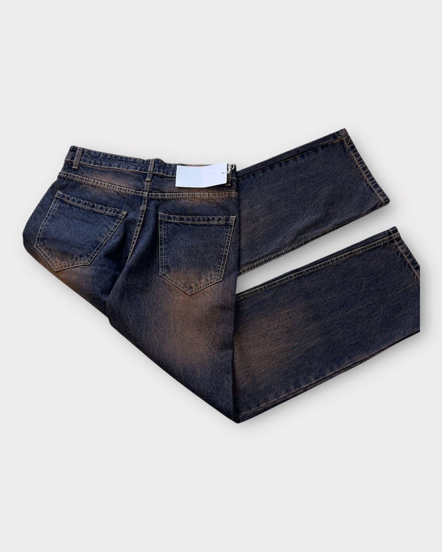 Rust Wash Relaxed Denim