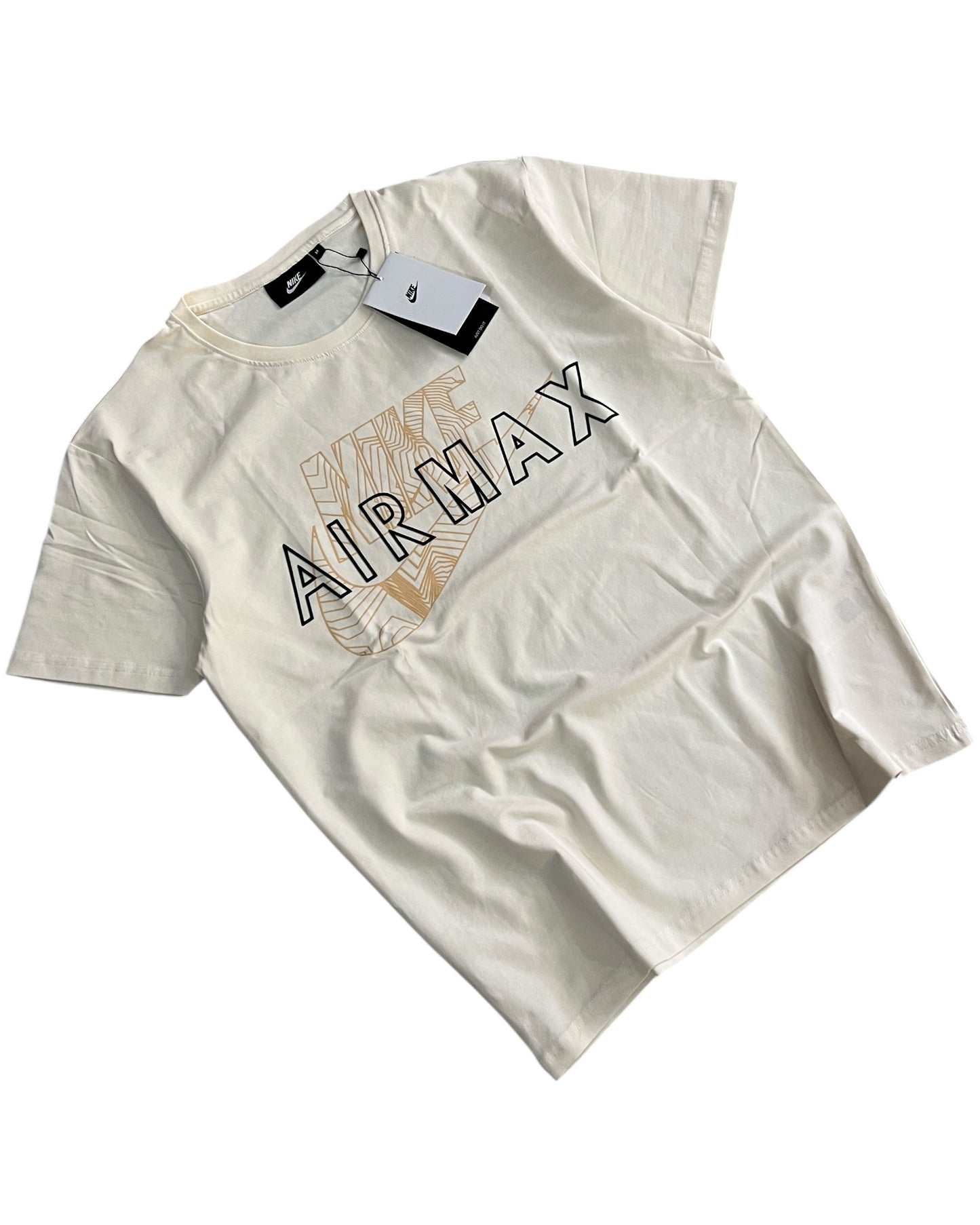 Swoosh Logo T-shirt - Cream White