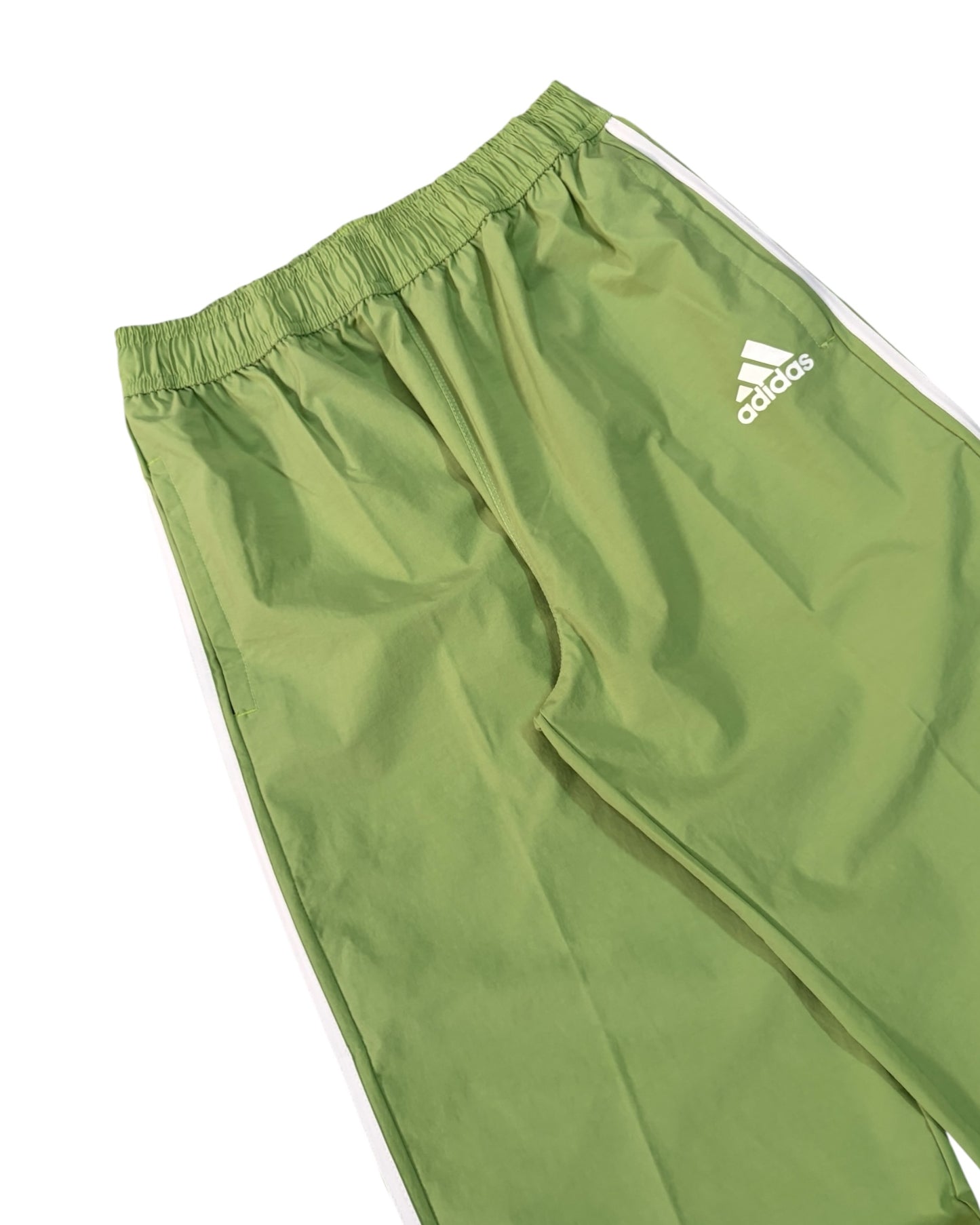 Relaxed Baggy Stripes Track Pant - Mint Green