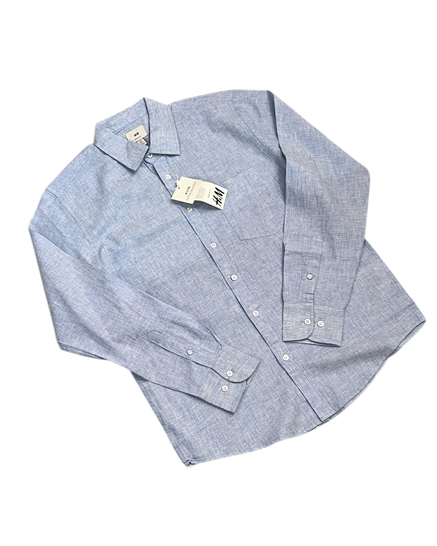 Light Blue Relaxed Fit Shirt