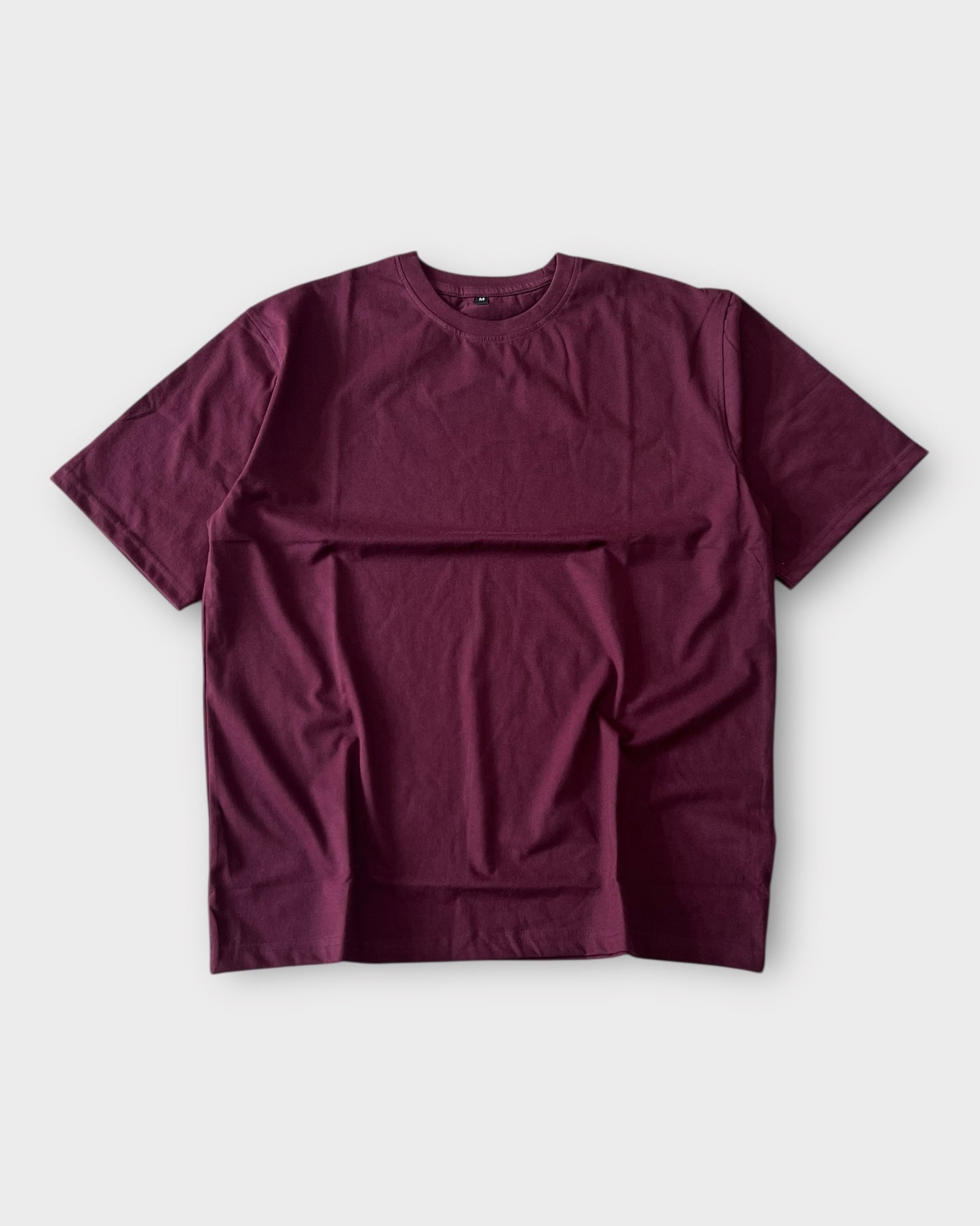 Smooth "200" GSM T-shirt - Maroon Red