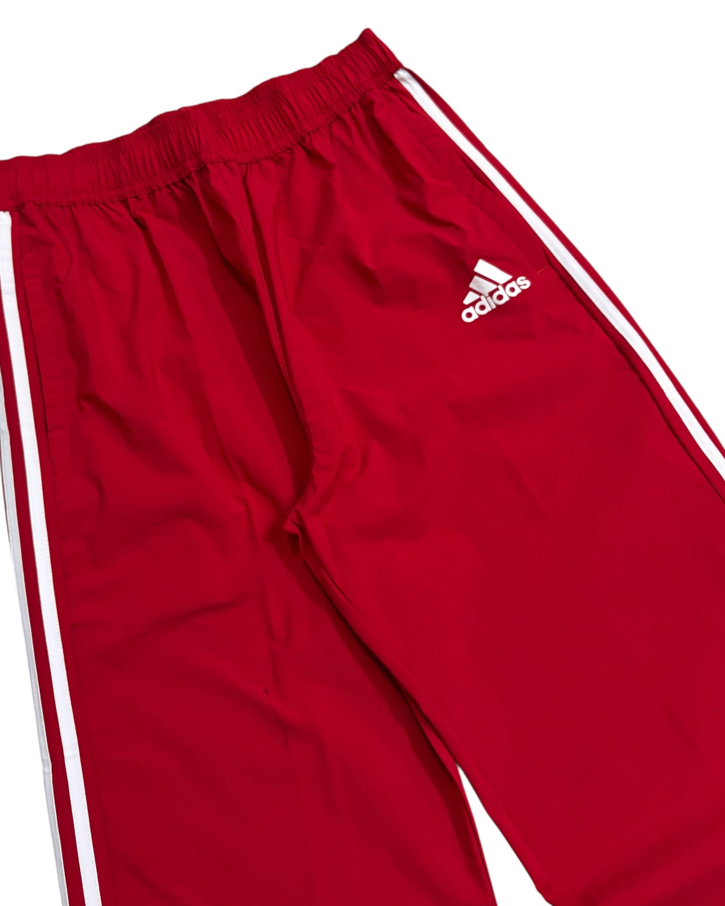 Relaxed Straight Stripes Track Pant - Red White
