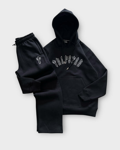Trapstar Signature Hoodie "400 GSM" - Black