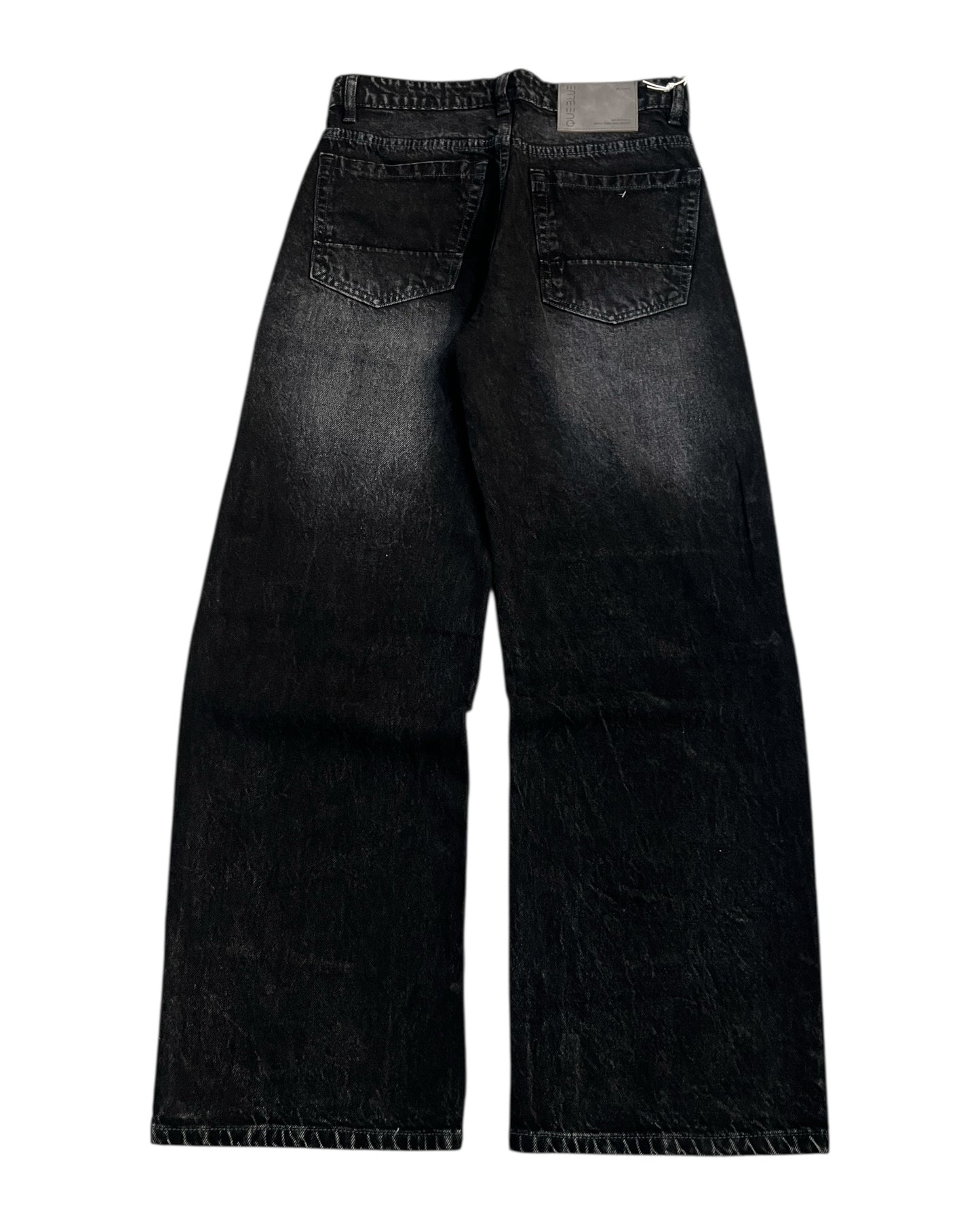 Dark Carbon Wash Wide Fit Denim
