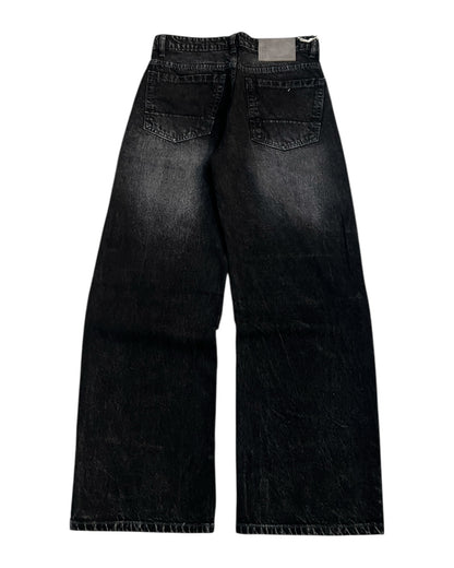 Dark Carbon Wash Wide Fit Denim