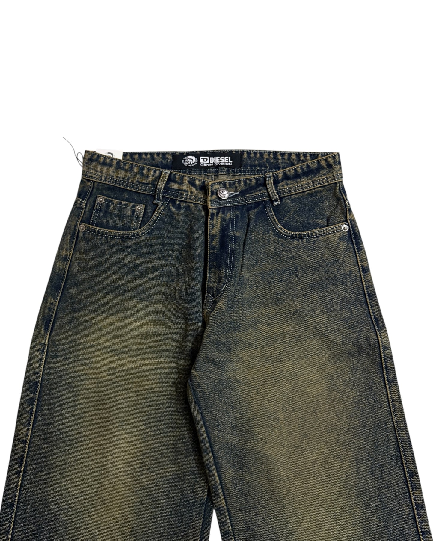 *Latest Release* Super Wide Fit Dirty Wash Jeans