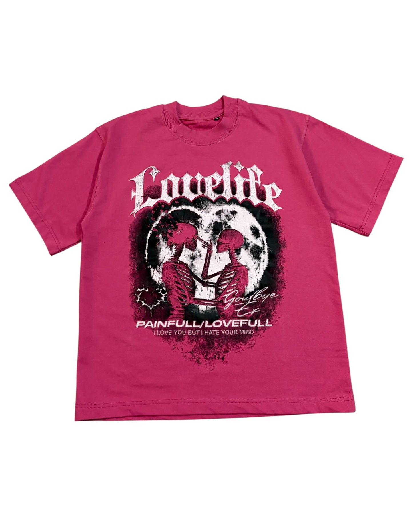 Oversized Baggy T-shirt - Pink