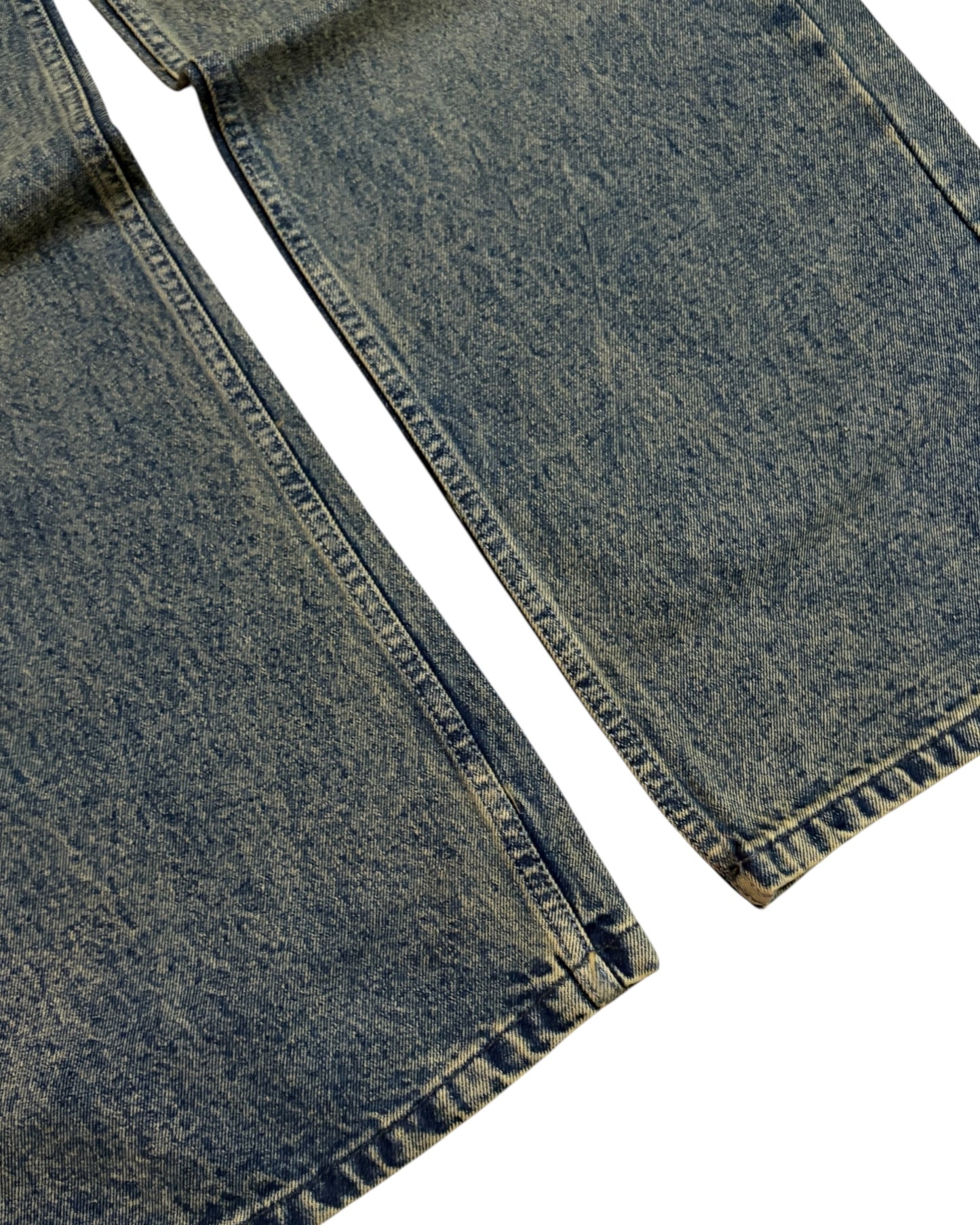 Dirty Vintage Wash Wide Fit Jeans