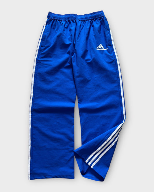 Baggy 3 Stripes Track Pant - Blue/White