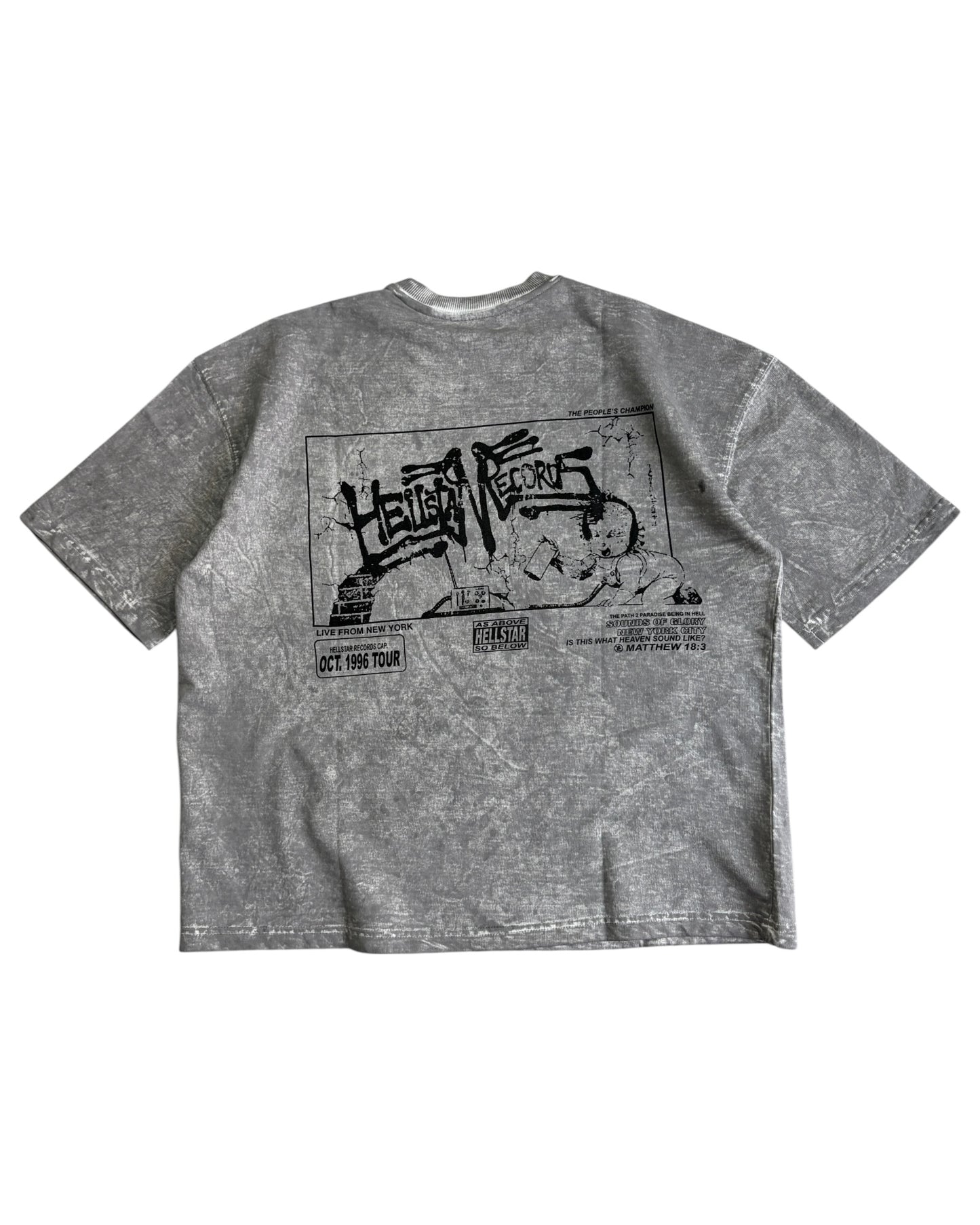 Boxy Fit Cropped Short Sleeve T-shirt