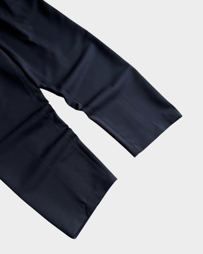 Baggy Pleated Trouser - Navy Blue