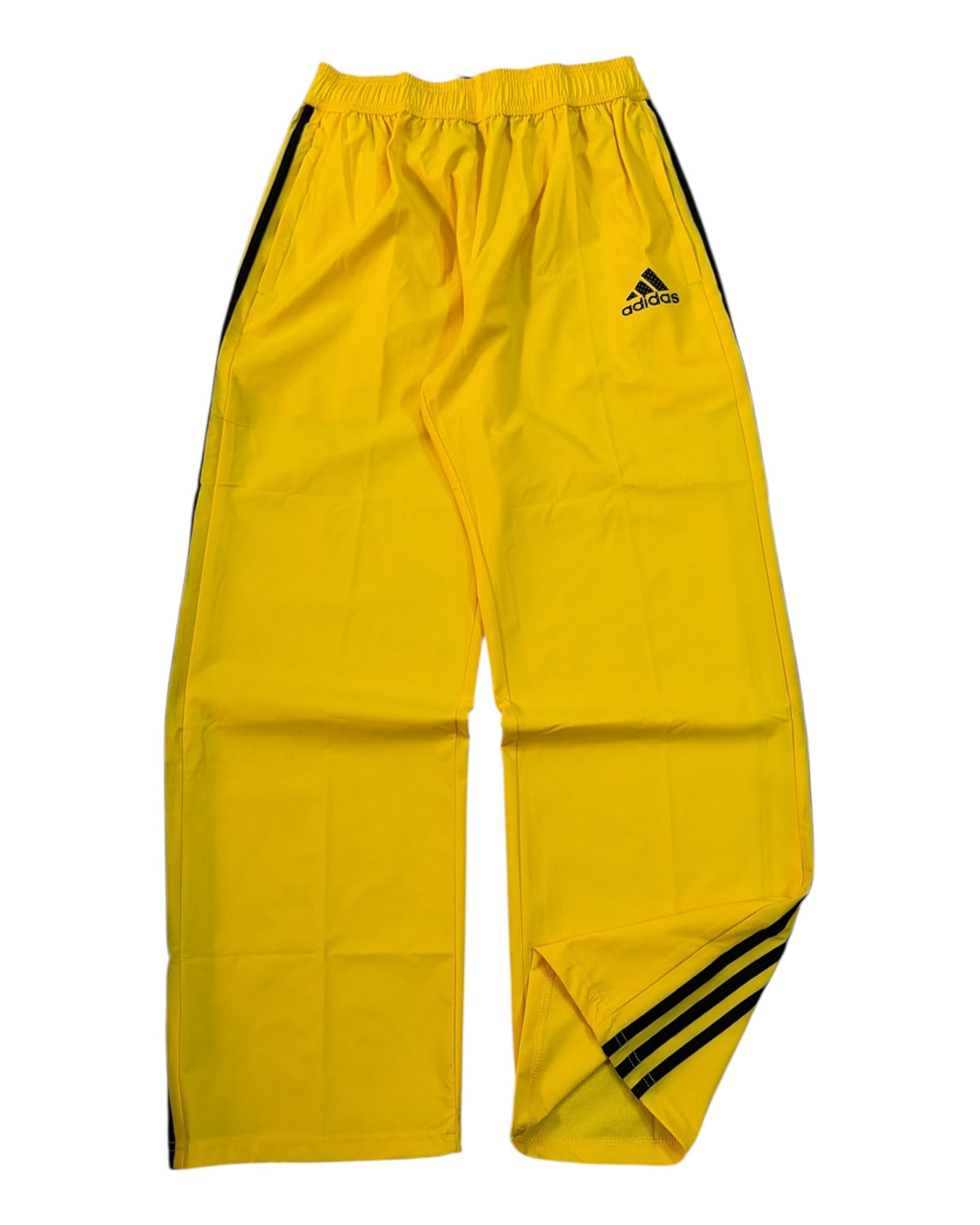 Relaxed Baggy Stripes Track Pant - Yellow