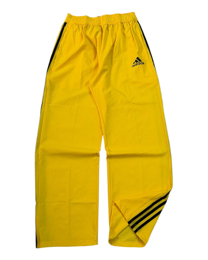 Relaxed Baggy Stripes Track Pant - Yellow