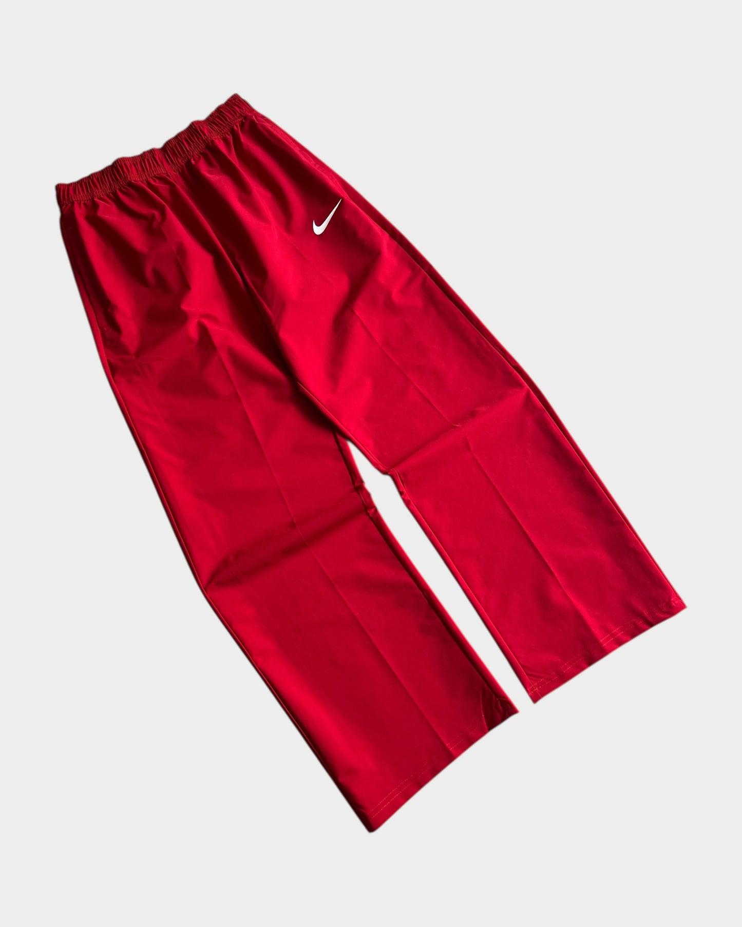 Baggy Swoosh Track Pant - Red