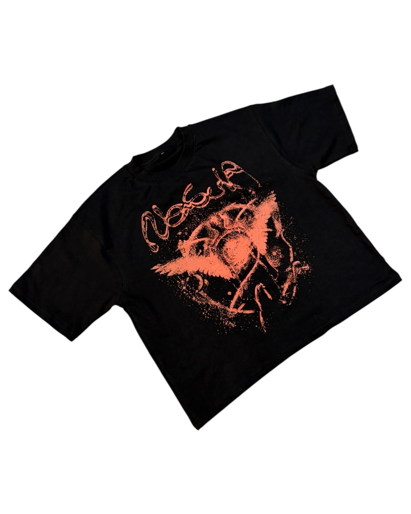 Boxy Fit Half Sleeve T-shirt - Nebula