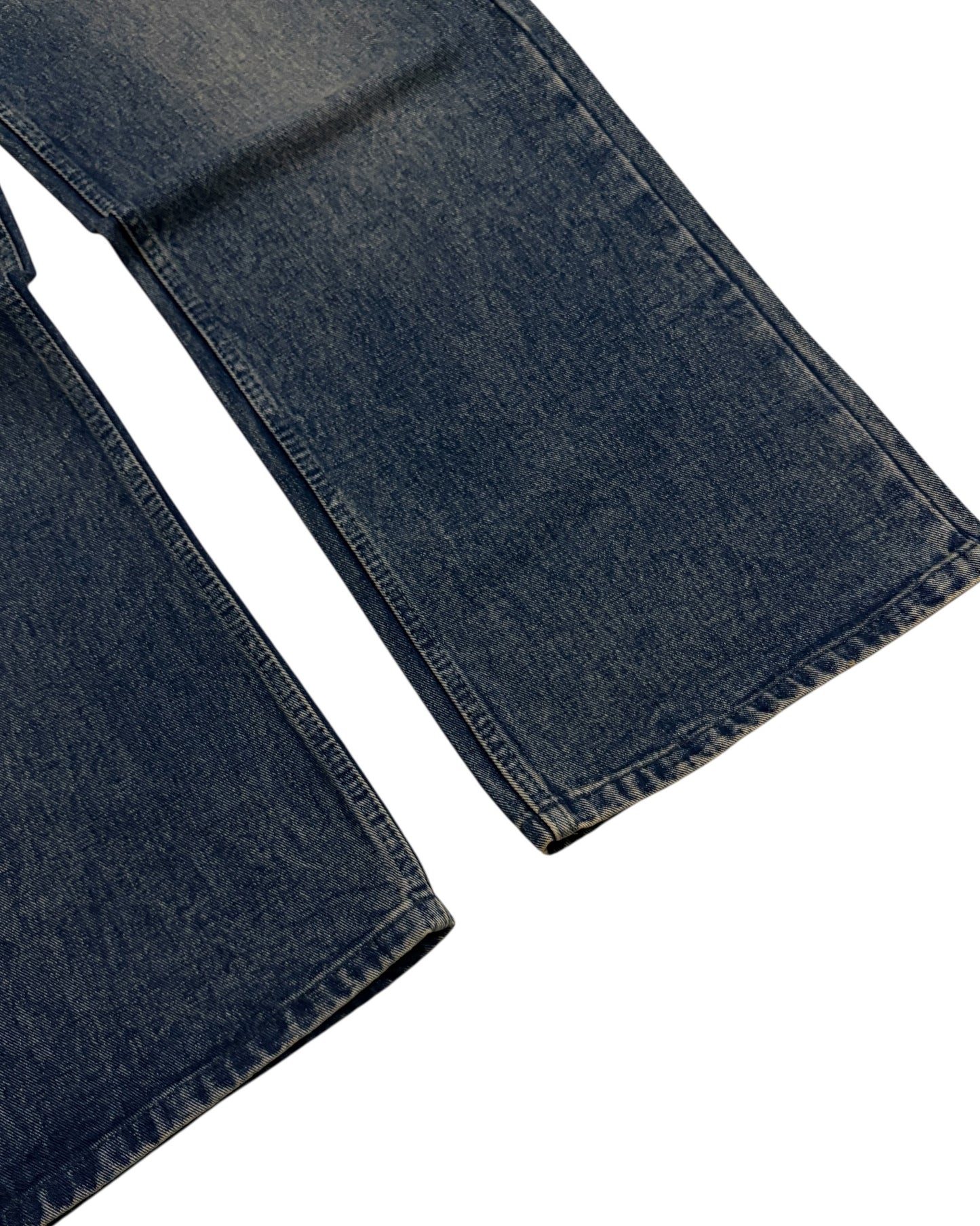Dusty Vintage Blue Wide Fit Jeans