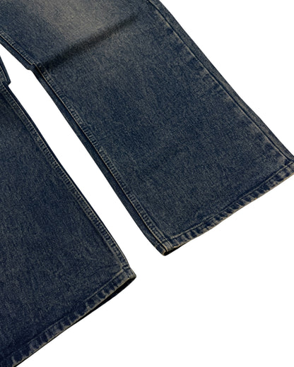 Dusty Vintage Blue Wide Fit Jeans