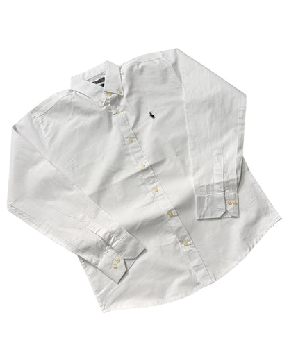 Oxford Pure Cotton Shirt - Pure White