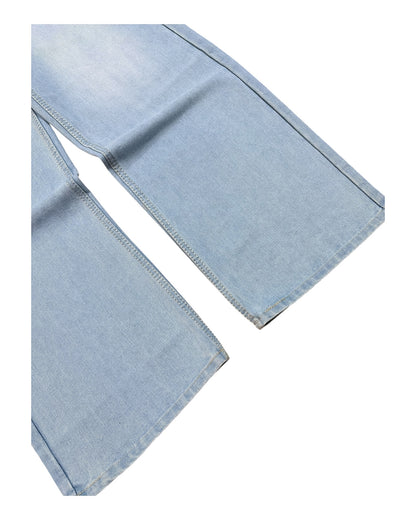 Light Blue Fade Wide Fit Jeans