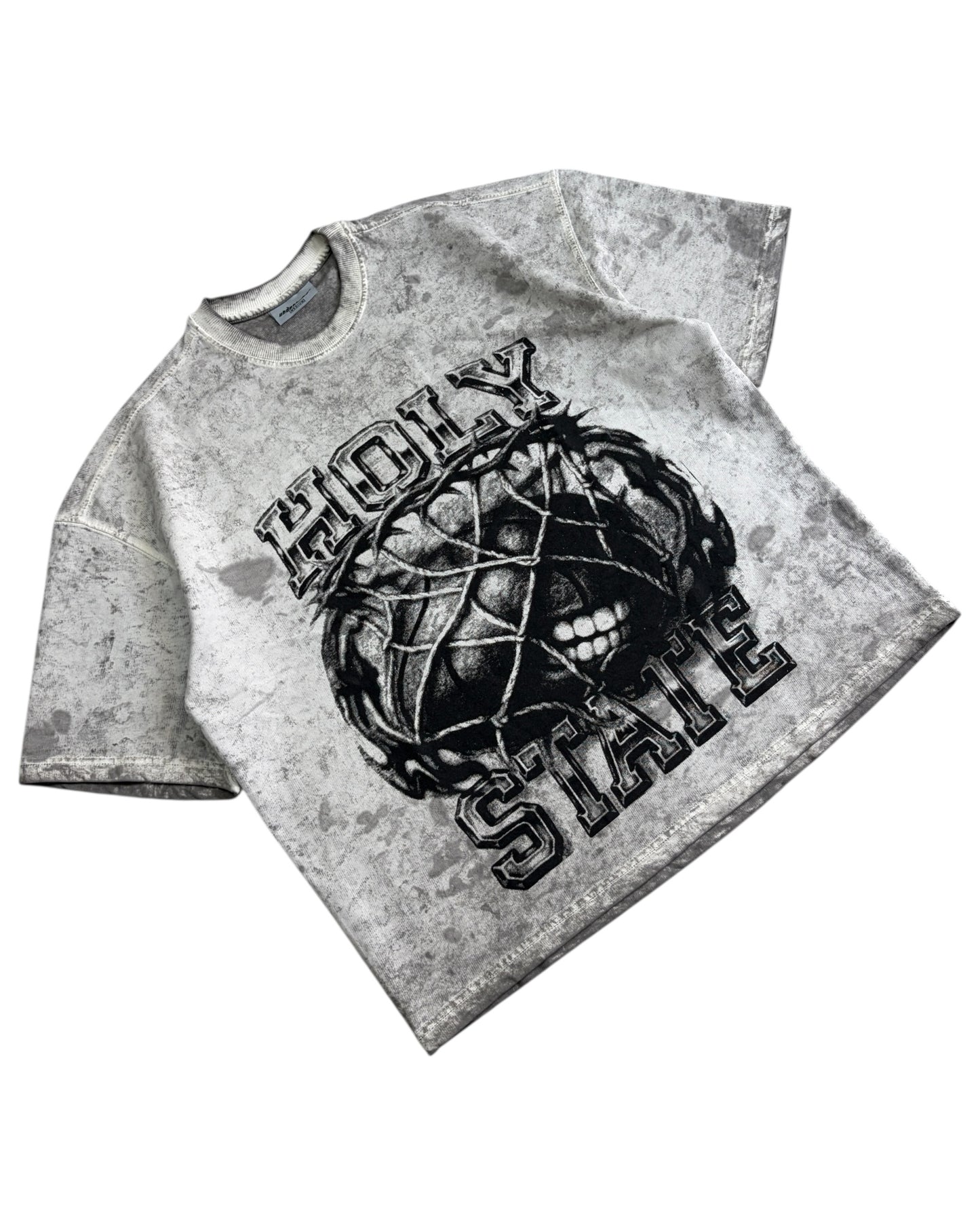 Boxy Fit Cropped Short Sleeve T-shirt