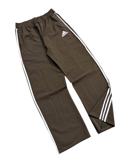 Relaxed Straight Stripes Track Pant - Dusty Brown