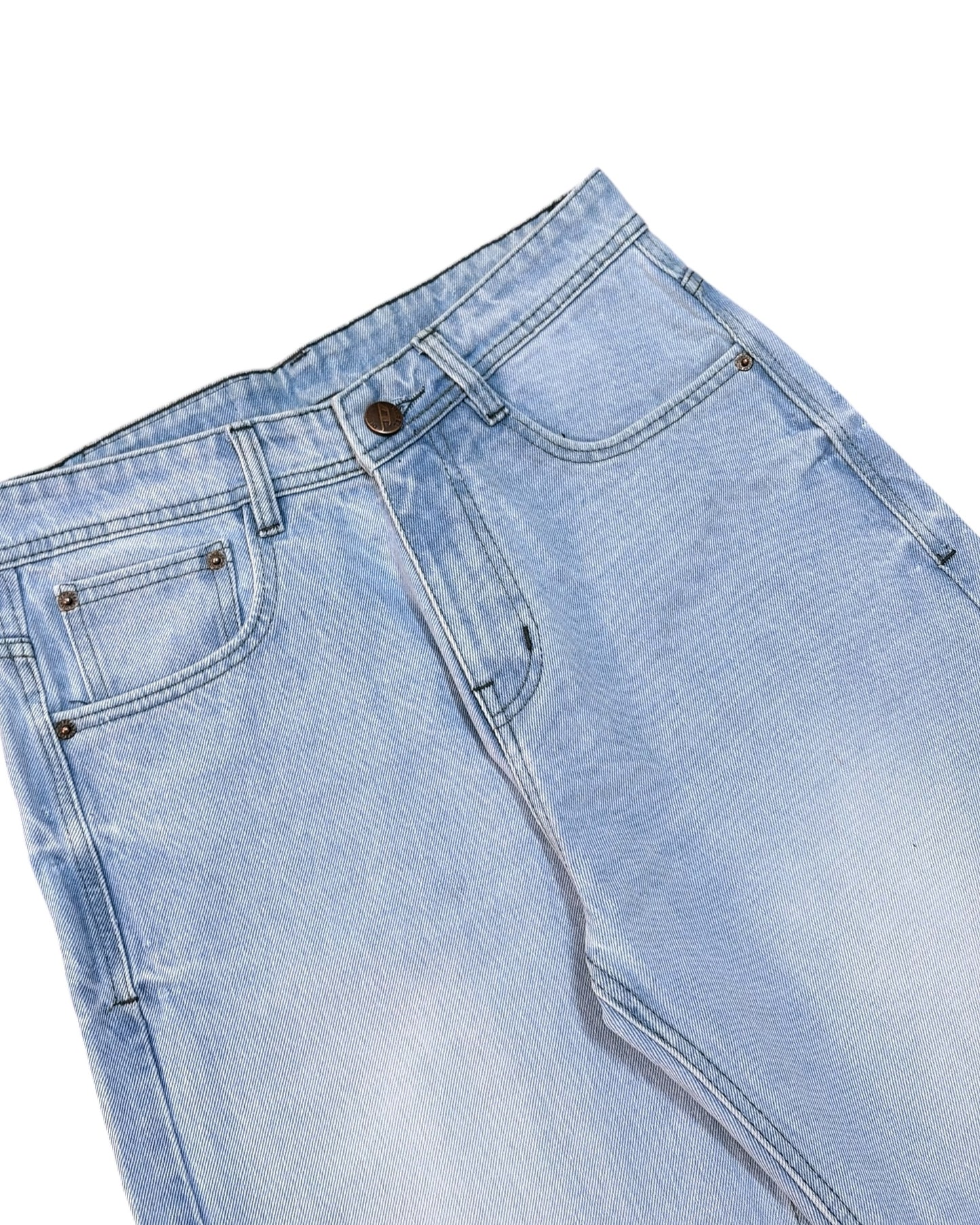 Ice Arctic Blue Wide Fit Jeans